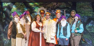 The cast of KCC's 2016 Opera Workshop production "Snow White: The Opera."