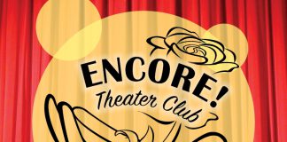 A text graphic for KCC’s Encore Theater