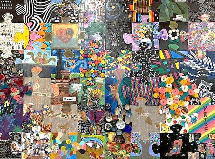 Puzzle Art Project - Uncustomary
